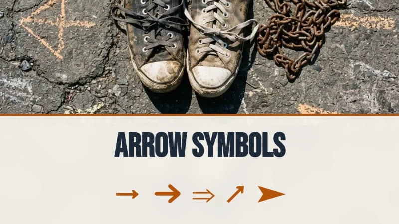 Arrow Symbols → ➜ – Copy and Paste Arrow Text Symbols